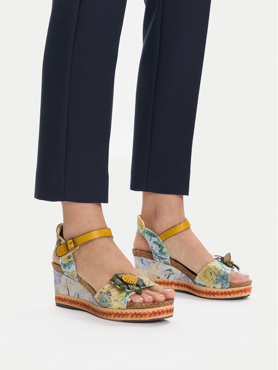 Laura Vita Laura Vita Espadryle Facyo 06 Kolorowy