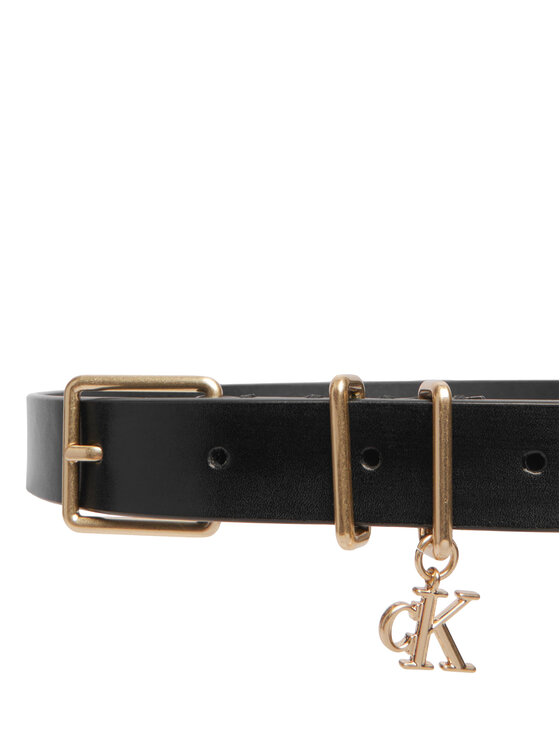 Calvin Klein Calvin Klein Vöö Logo Charm Belt LV04F7086G Must