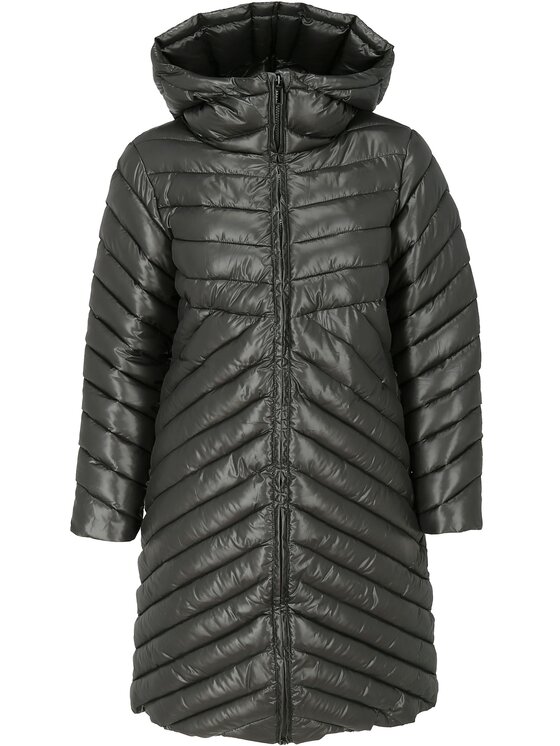 Perso Perso Zimní kabát BLH211007F Černá Regular Fit