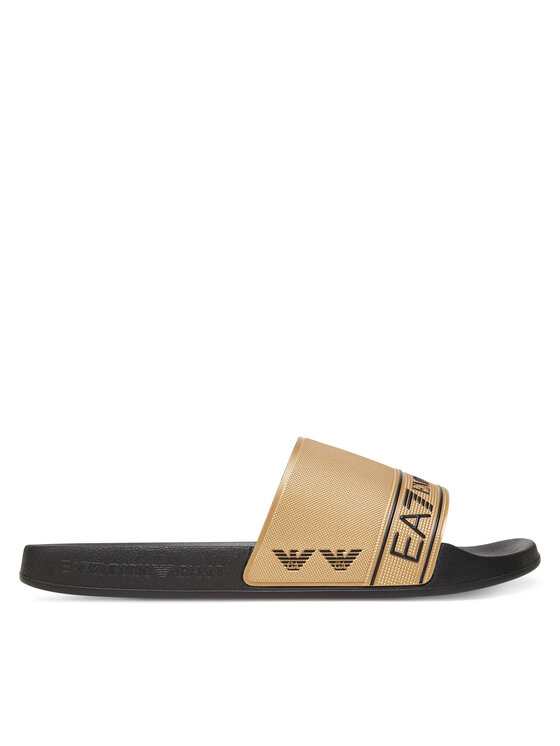 Şlapi EA7 Emporio Armani Bărbați, Mărimea: 40, Auriu, 7X000110 AF15128 FC001