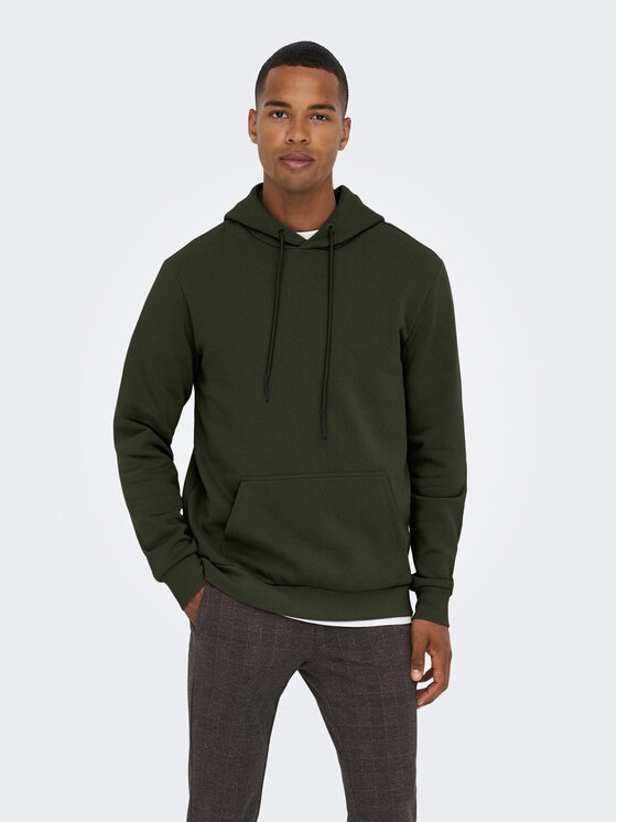 Only & Sons Only & Sons Bluză Cares 22018685 Verde Regular Fit