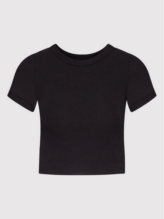 JJXX JJXX T-Shirt Florie 12217164 Μαύρο Slim Fit
