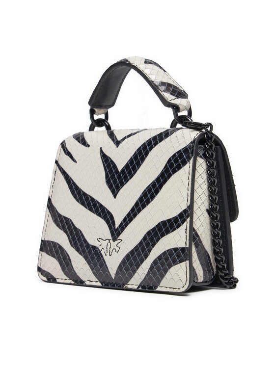 PINKO Pinko Kabelka Love One Top Handle Micro Light AI 24-25 PCPL 102740 A1US Biela