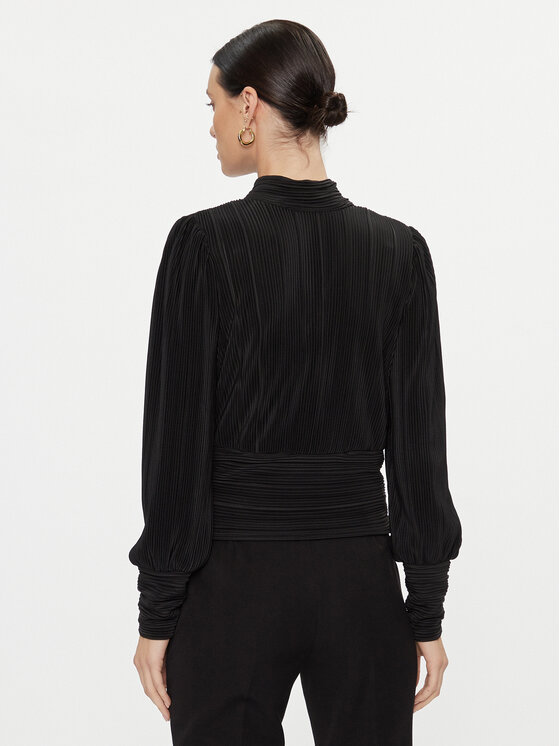Vero Moda Vero Moda Bluzka 10295544 Czarny Regular Fit