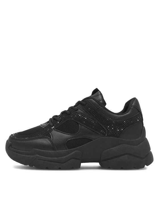DeeZee DeeZee Sneakersy TS5528-03 Czarny
