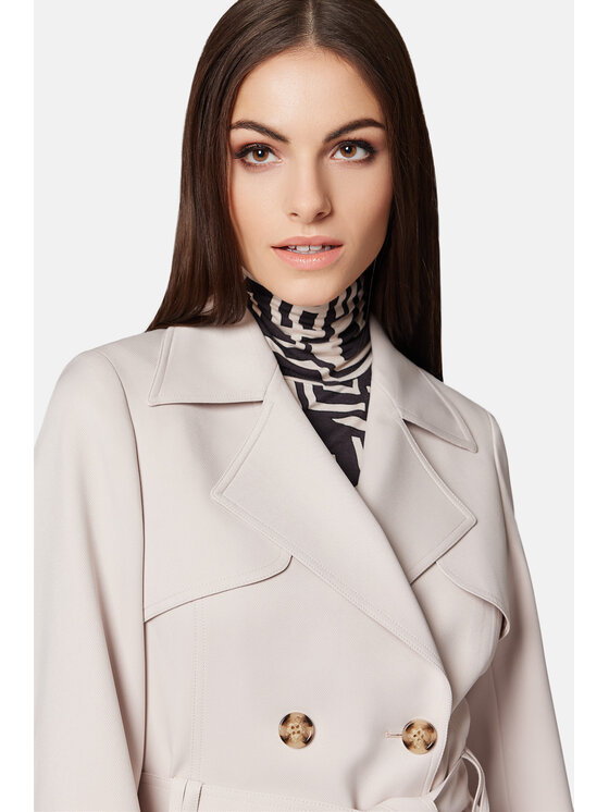 Lancerto Lancerto Trencz Twila PC073124000002 Écru Regular Fit