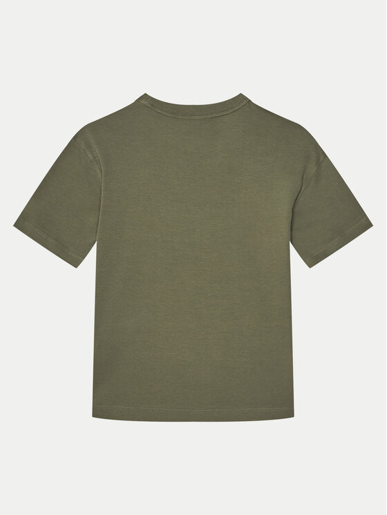 Calvin Klein Jeans Calvin Klein Jeans T-Shirt IB0IB02361 Zielony Regular Fit