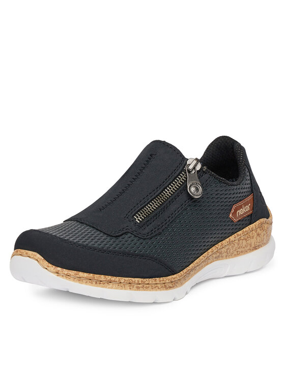 Rieker Rieker Sneakersy N42F3-14 Granatowy