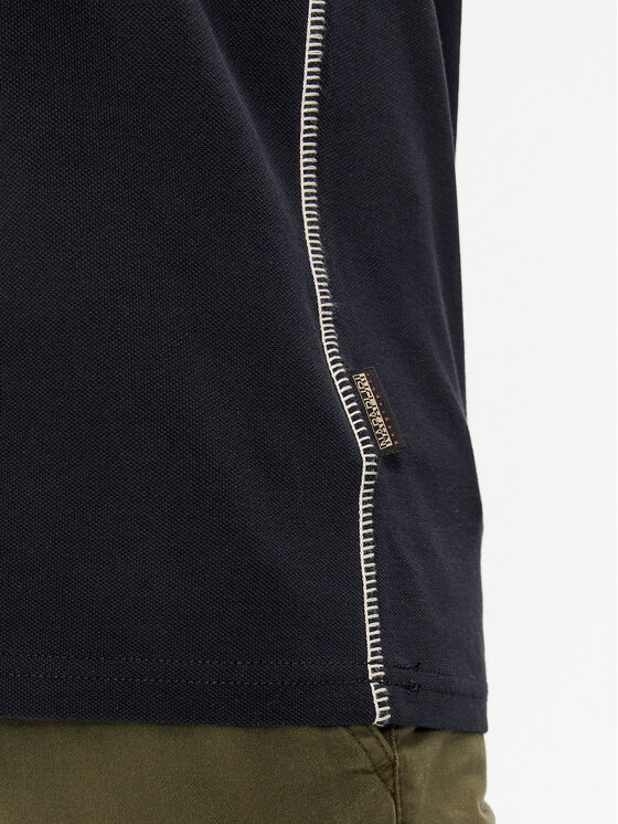 Napapijri Napapijri Polo E-Aylmer NP0A4HTN Μαύρο Regular Fit