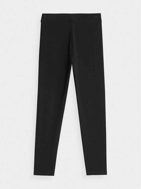4F 4F Κολάν 4FJAW23TTIGF093 Μαύρο Slim Fit