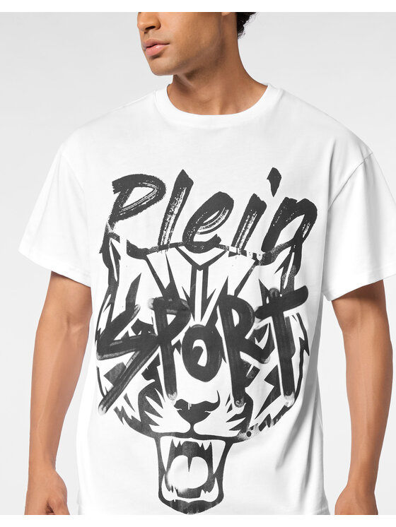 Plein Sport Plein Sport T-shirt 28351 Bianco Regular Fit