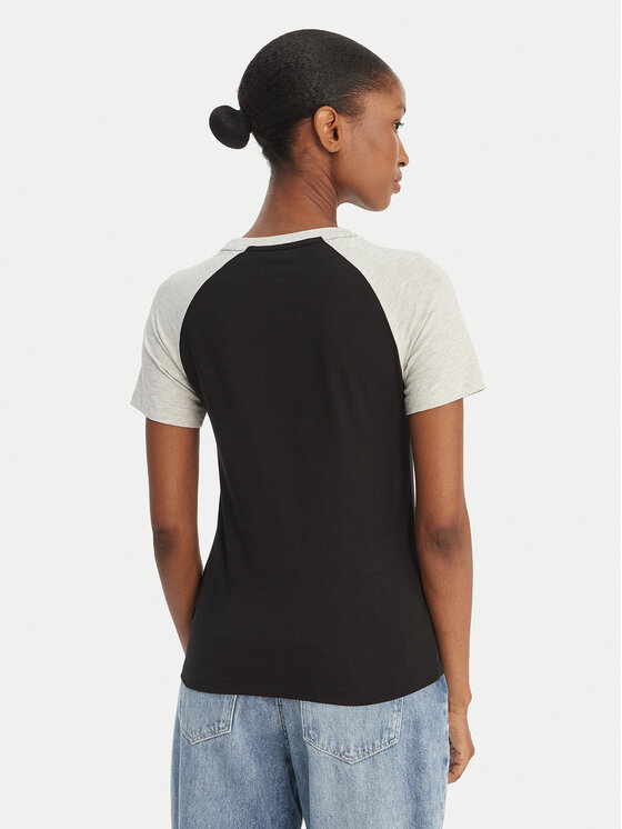Guess Jeans Guess Jeans T-Shirt W6GIB0 J1314 Černá Regular Fit