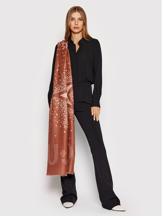 Scialle Stola Stars Marrone