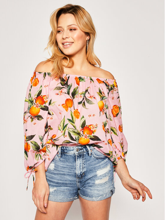 Blusa Alisso 71111402 Rosa Loose Fit