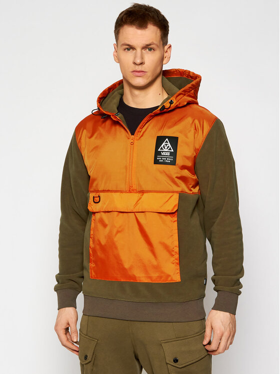Giacca vans arancione deals