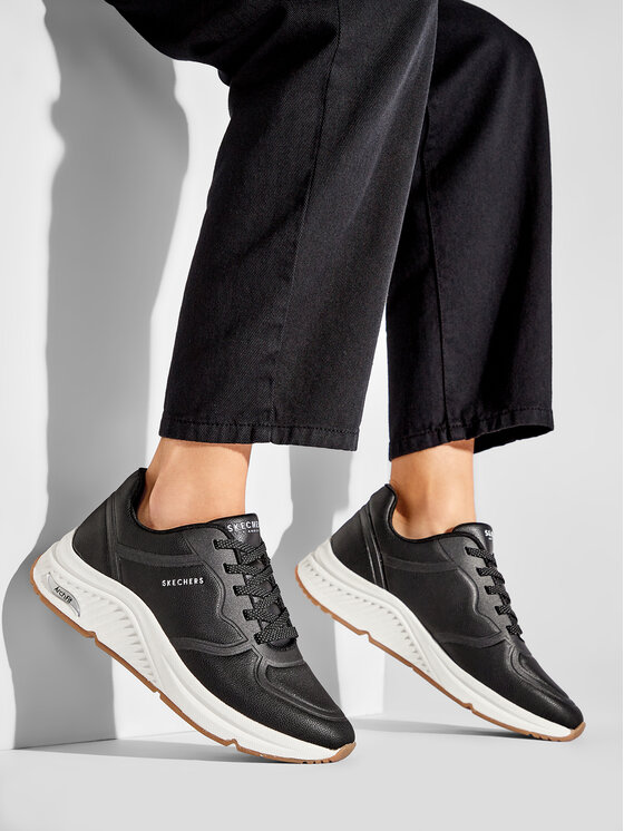 Skechers Skechers Sneakersy Mile Makers 155570/BLK Čierna