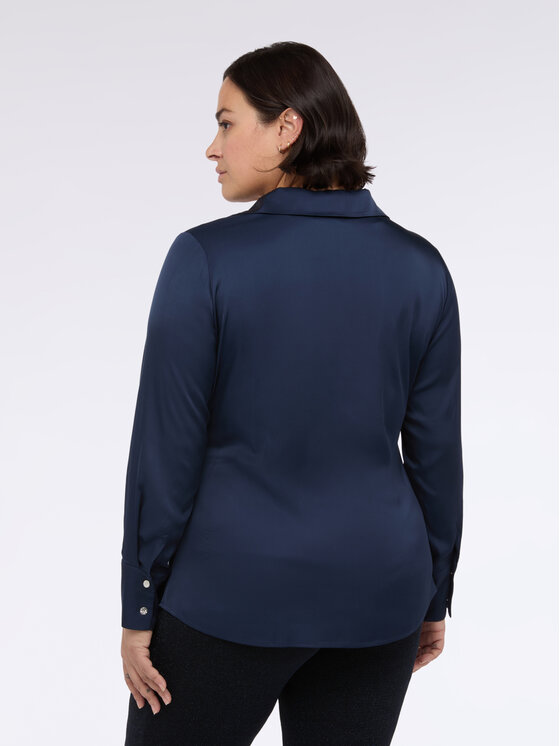 Fiorella Rubino Fiorella Rubino Camicia 5015T001417N034 Blu Regular Fit