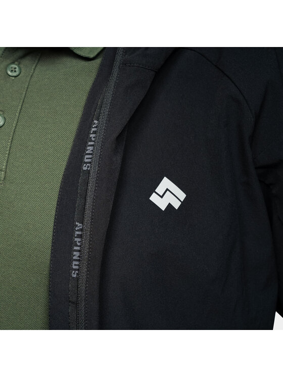Alpinus Alpinus Kurtka softshell Arbent Czarny Regular Fit