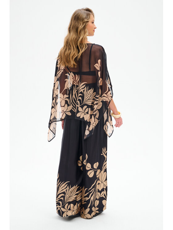blue shadow blue shadow Tunika Bardo Czarny Regular Fit
