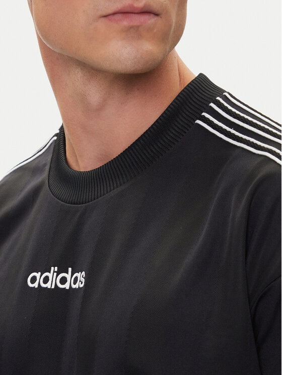 adidas adidas T-Shirt 90s Stripe JX3068 Czarny Regular Fit