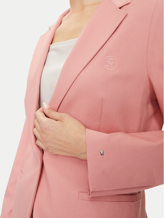 Tommy Hilfiger Tommy Hilfiger Giacca da abito WW0WW39977 Rosa Regular Fit