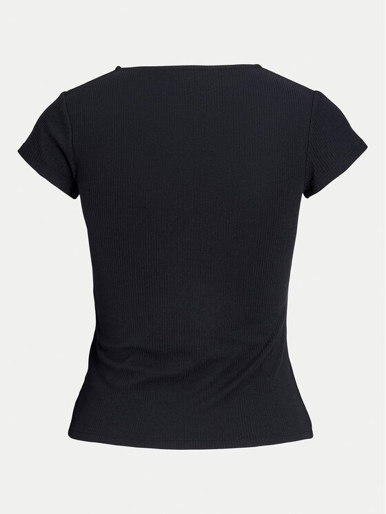 JJXX JJXX T-Shirt Hayden 12249361 Czarny Slim Fit