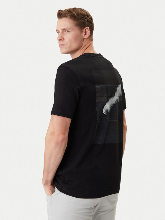 BOSS BOSS Tricou TS_Join GRX 50557354 Negru Regular Fit