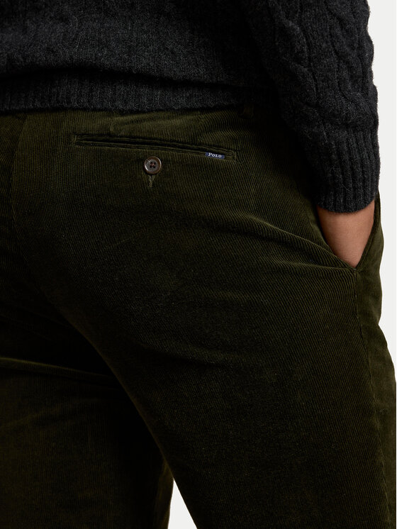 Polo Ralph Lauren Polo Ralph Lauren Pantaloni di tessuto 710879958016 Verde Slim Fit