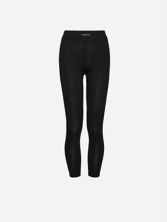 La Mania La Mania Legginsy TONIC Czarny Basic Fit