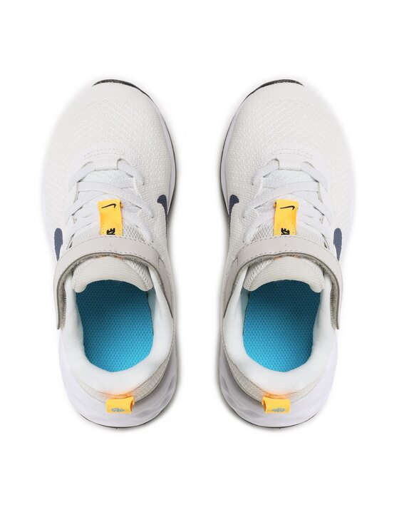 Nike Nike Παπούτσια για Τρέξιμο Revolution 6 Nn (PSV) DD1095 100 Εκρού