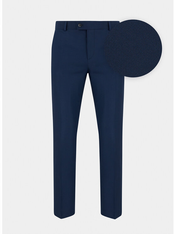 Pako Lorente Pako Lorente Spodnie garniturowe P21WF-6G-069 Granatowy Slim Fit