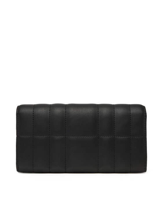 Tommy Hilfiger Tommy Hilfiger Velika ženska denarnica Feminine Lrg Flap AW0AW17475 Črna
