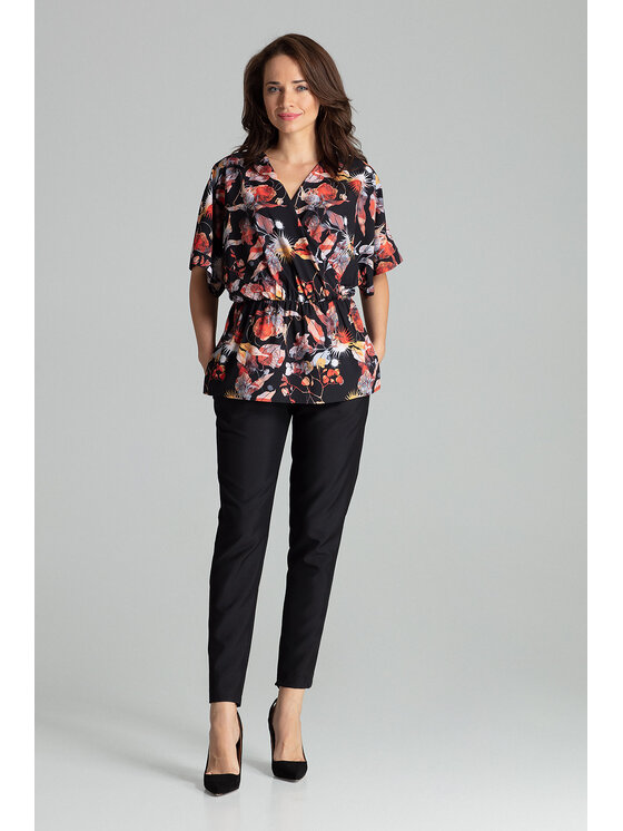 Lenitif Lenitif Blusa L063 Multicolore Regular Fit