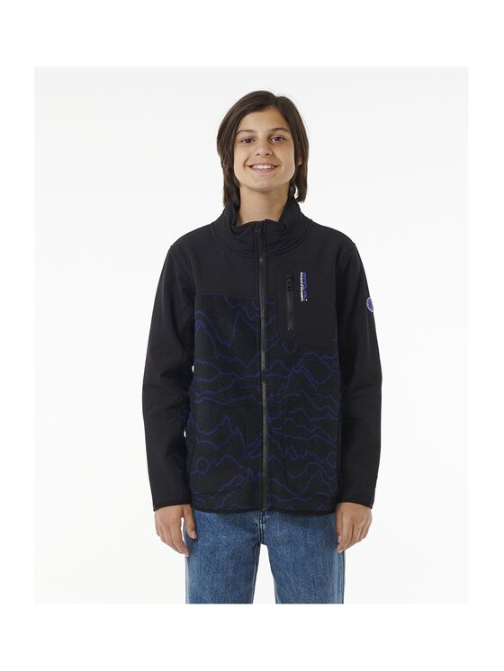 Rip Curl Rip Curl Bluza Anti Series Search Zip  -Boy Czarny Standard Fit
