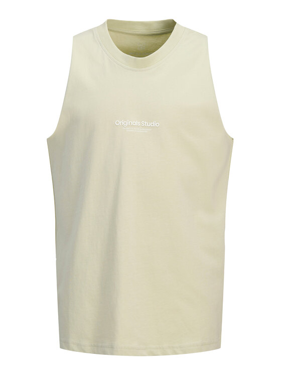 Jack&Jones Junior Jack&Jones Junior Tank top marškinėliai Vesterbro 12253957 Geltona Loose Fit