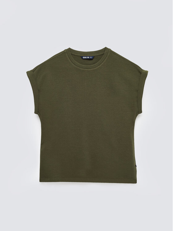 BIG STAR BIG STAR T-Shirt ADELA Zielony Comfort Fit