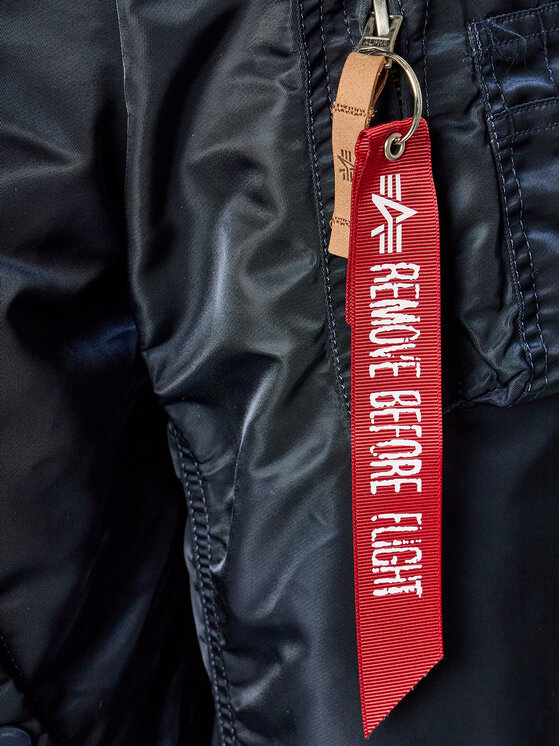 Alpha Industries Alpha Industries Kurtka bomber Alpha Industries MA-1 VF NASA REP. BLUE Granatowy Regular Fit