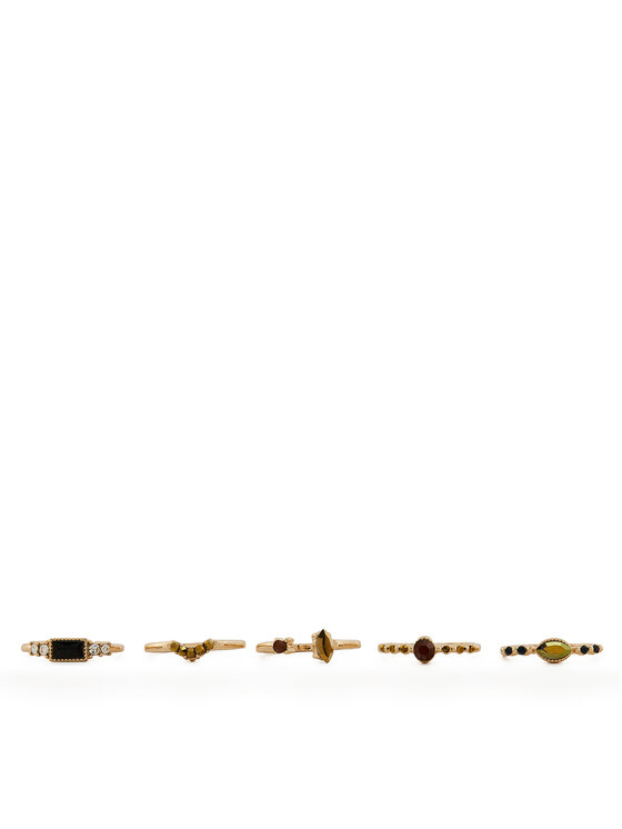 Aldo Aldo Set od 5 prstena Faralden 13868576 Smeđa