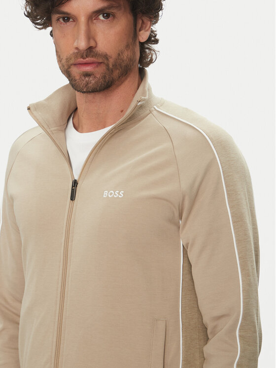 BOSS BOSS Džemperis 50540792 Smėlio Regular Fit
