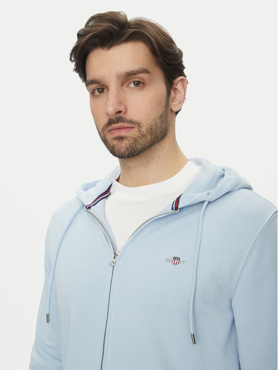 Gant Gant Mikina Shield 2007059 Modrá Regular Fit