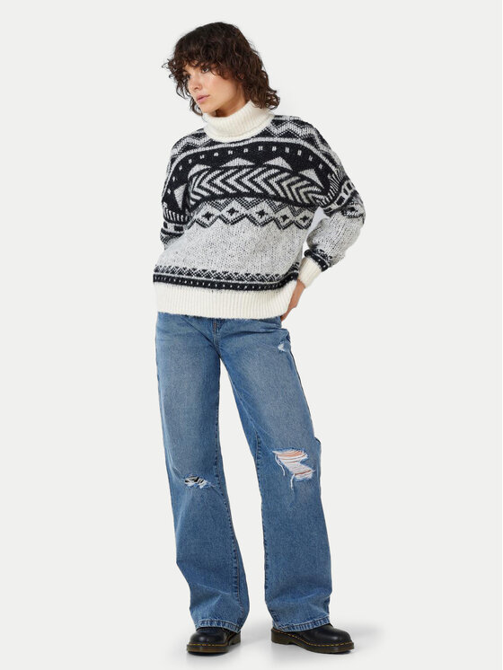 Noisy May Noisy May Rollkragenpullover Share 27022322 Beige Standard Fit