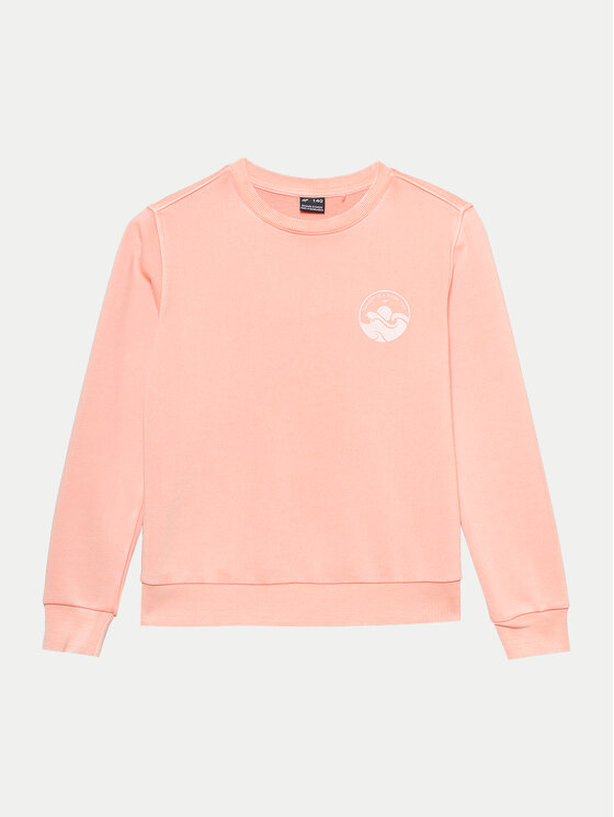 4F 4F Bluza 4FJWSS24TSWSM0936 Pomarańczowy Regular Fit
