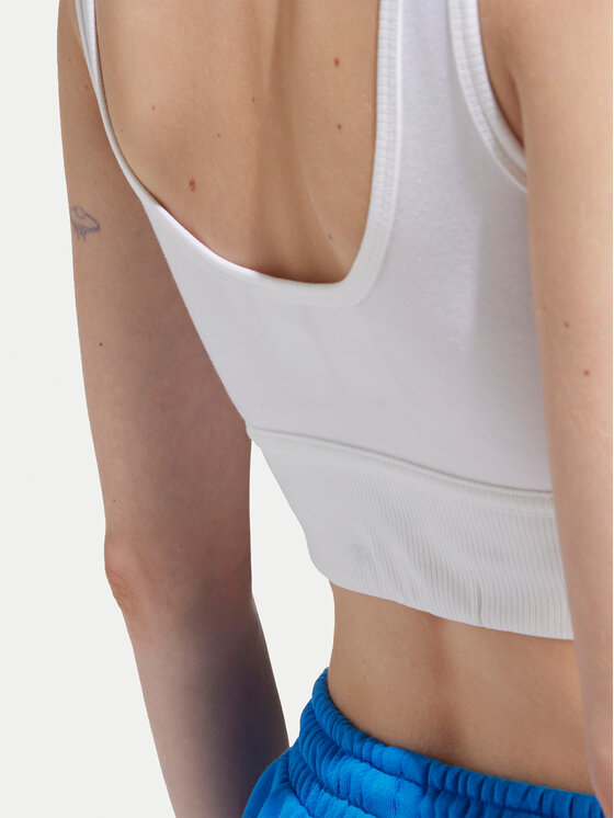 adidas Reggiseno top adicolor Trefoil IN4116 Bianco Modivo