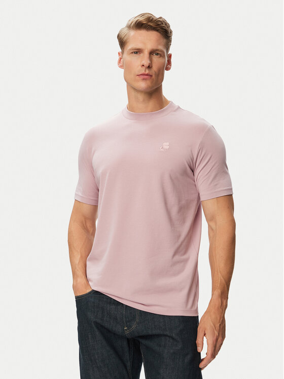 KARL LAGERFELD Tricou 755750 563221 Roz Regular Fit