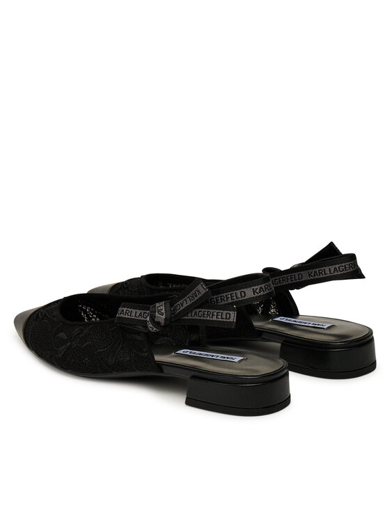 KARL LAGERFELD KARL LAGERFELD Sandały Kerrie KL40152A Czarny