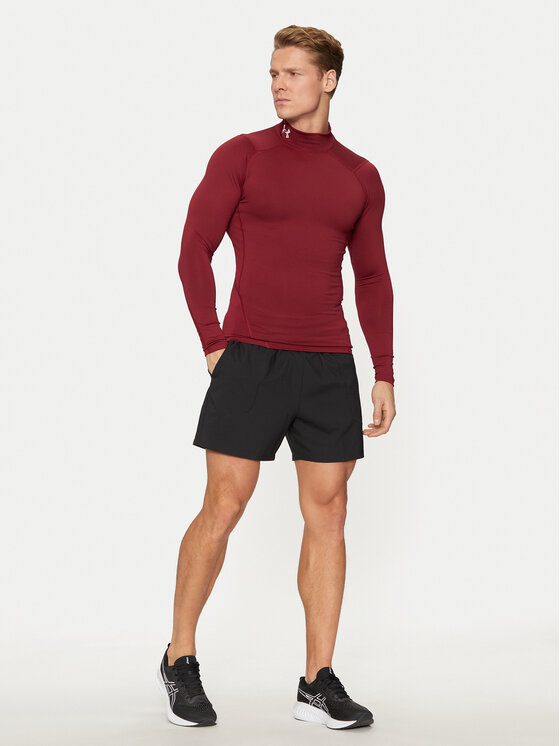 Under Armour Under Armour Технічна футболка Ua Cg Armour Comp Mock 1366072 Бордовий Compression Fit