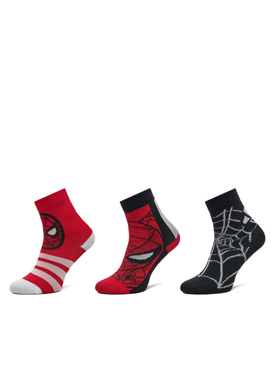 adidas adidas Dlouhé ponožky Marvel Spider-Man JG5787 Červená