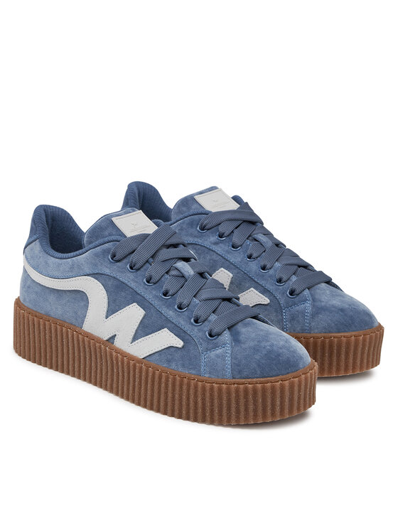 Weekend Max Mara Weekend Max Mara Sneakersy 2515761094600 Modrá