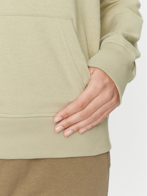 New Balance New Balance Felpa Essentials Stacked Logo Hoodie WT31533 Verde Regular Fit