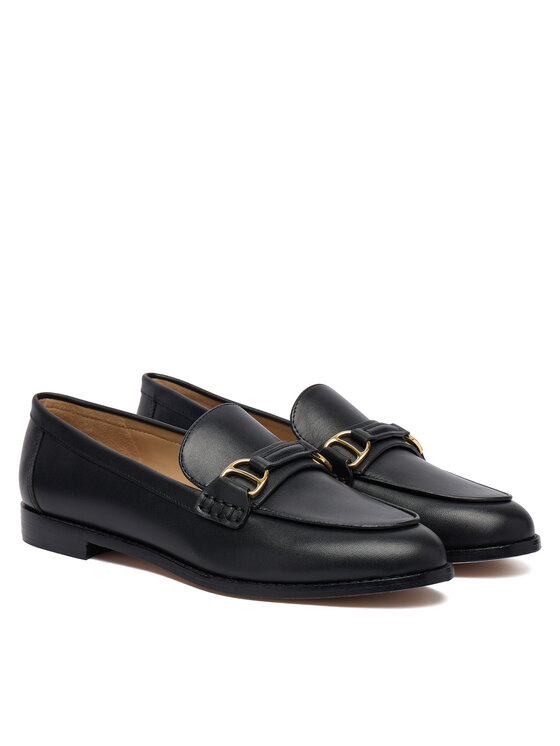 LAUREN RALPH LAUREN LAUREN RALPH LAUREN Loaferek 802P02121001 Fekete